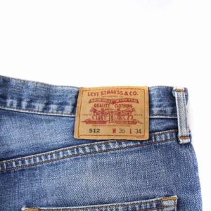 Levi's 512-0322 デニムパンツ W36 L34 ブルー