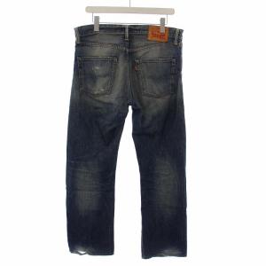 Levi's 502 デニムパンツ ジーンズ ダメージ加工 W34 L33 ブルー