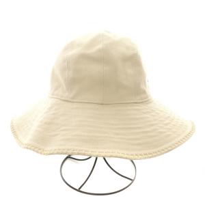 HELEN KAMINSKI Liola ハット 帽子 キャンバス コットン M アイボリー