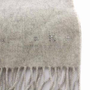 ANTEPRIMA マフラー ストール ビジュー ライトグレー