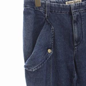 Acne Studios デニムパンツ ジーンズ ブーツカット カットオフ 36 青 ブルー
