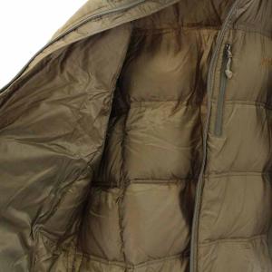 HELLY HANSEN ライトウェイトダウンジャケット ハイネック スタンドカラー ジップアップ XL カーキ HH14608