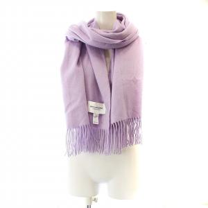 Spick&Span ORIGINAL カシミヤ大判ストール マフラー フリンジ 紫 パープル