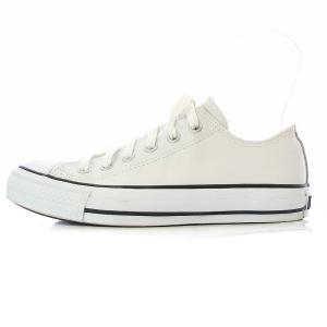 レザーオールスターオックス LEA ALL STAR OX スニーカー シューズ ローカット レザー US5 24cm 白