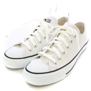 CONVERSE レザーオールスターオックス LEA ALL STAR OX スニーカー シューズ ローカット レザー US5 24cm 白