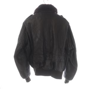 Schott TYPE G-1 フライトジャケット ジャンパー ジップアップ レザー 茶色 ブラウン GY13