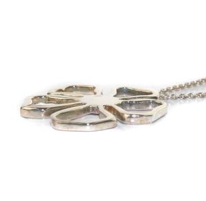 TIFFANY&Co. フラワーモチーフ ネックレス ペンダント 925 シルバー
