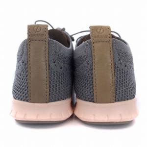 COLE HAAN スティッチライト ニット スニーカー シューズ 7.5B 24.5cm グレー ピンク W06727