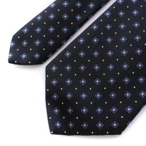 Brooks Brothers タグ付き ネクタイ ワイドタイ ドット 総柄 シルク USA製 スーツ ビジネス 黒 ブラック