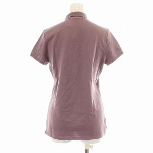 RALPH LAUREN ポロシャツ カットソー 半袖 ビッグポニー ビーズ L 紫 パープル