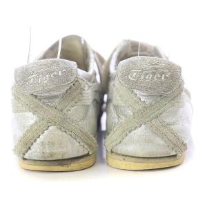 Onitsuka Tiger メキシコ 66 デラックス MEXICO 66 DELUXE スニーカー シューズ ローカット レザー メタリック US6.5