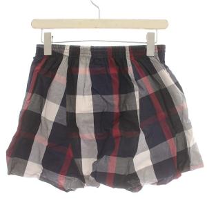 BLACK LABEL CRESTBRIDGE トランクス 下着 アンダーウェア インナー チェック M 黒 赤