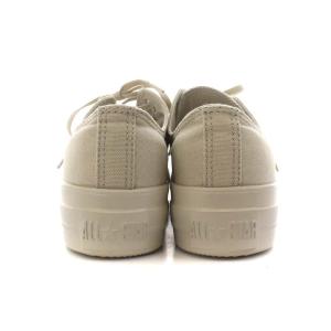 CONVERSE オールスター ライト ALL STAR LIGHT PLTS MN OX ローカットスニーカー シューズ 24.5cm ベージュ