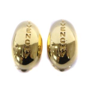 GIVENCHY ヴィンテージ イヤリング ロゴ ゴールド