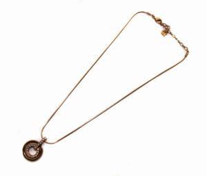 SWAROVSKI Crystal Jewellery Pendant Circle ペンダント ネックレス ラインストーン サークル ピンクゴールド