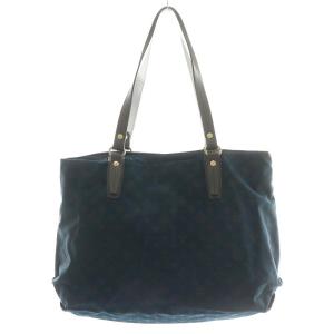 russet BICOLOR HANDLE トートバッグ ハンドバッグ ショルーバッグ モノグラム ナイロン レザー グレー 緑 グリーン