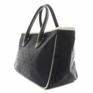russet TIDY SERIES トートバッグ ハンドバッグ ナイロン モノグラム 紺 ネイビー CE-376