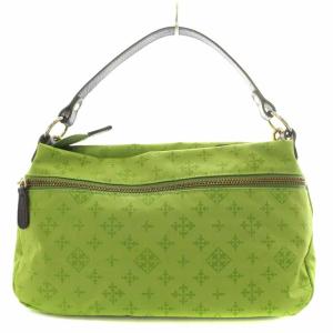 russet ハンドバッグ ショルダーバッグ 2way ナイロン モノグラム 緑 グリーン