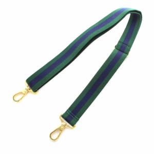 L'Appartement ボーダーベルト Border belt ショルダーストラップ ショルダー紐 幅太 ゴールド金具 F 緑 グリーン 22090560105710