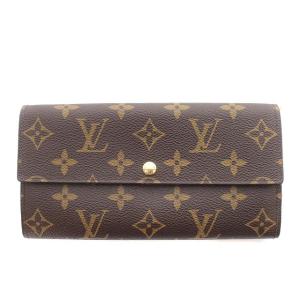 M61734 モノグラム ポルトフォイユサラ 長財布 ブラウン