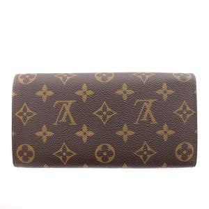 LOUIS VUITTON M61734 モノグラム ポルトフォイユサラ 長財布 ブラウン