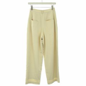 CLANE ベーシックタックパンツ スラックス 1 S 白 アイボリー