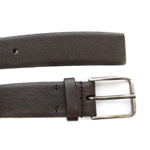 GIORGIO ARMANI ベルト ハトメ レザー ダークブラウン