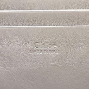 Chloe FAYE ショルダーバッグ チェーン レザー スエード グレージュ