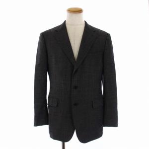 UNITED ARROWS スーツ セットアップ 上下 テーラードジャケット 総裏地 シングル 3B スラックスパンツ ジップフライ ウール 48 L