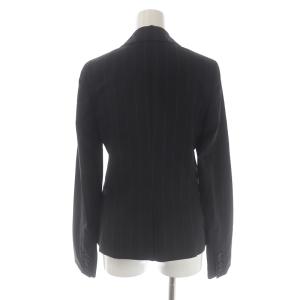 Theory スーツ セットアップ 上下 CANAL テーラードジャケット シングル 1B スラックス パンツ ストライプ ウール 2 M