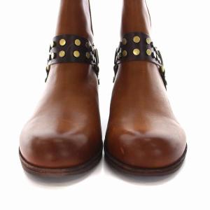 UGG australia W DARLING HARNESS ダーリン ハーネス ショートブーツ レザー US7 24cm 茶 ブラウン 1006683