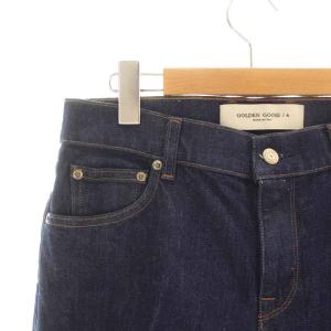 GOLDEN GOOSE デニムパンツ ジーンズ ボーイフレンド ジップフライ 26 L 紺 ネイビー