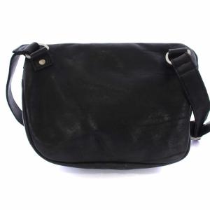 ISAMU KATAYAMA BACKLASH Shoulder Colollng Product フルタンニン染め バッグ レザー ブラック