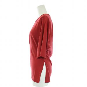 08sircus 2019 Tシャツ カットソー 半袖 アシンメトリー 1 S 赤 レッド