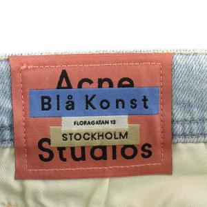 Acne Studios Melk Light Ripped デニムパンツ ジーンズ ジーパン ダメージ加工 26 M 水色 ライトブルー