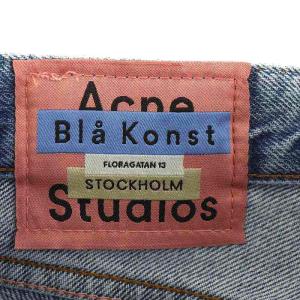 Acne Studios 1997 Light Blue Trash ライトウォッシュストレートデニム ジーンズ ジーパン 24 S 水色 ライトブルー