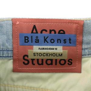 Acne Studios Melk Light Ripped デニムパンツ ジーンズ ジーパン ダメージ加工 25 S 水色 ライトブルー