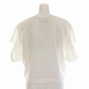 ISABEL MARANT 2021年製 ZINALIA クロップド Tシャツ ショート丈 カットソー 半袖 S 白 ホワイト