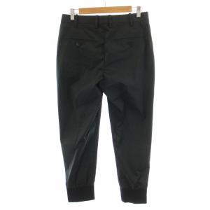 Neil Barrett 21SS SLIM FIT LOW RISE リブニットストレッチ ナイロンパンツ スラックス クロップド PBPA78SH