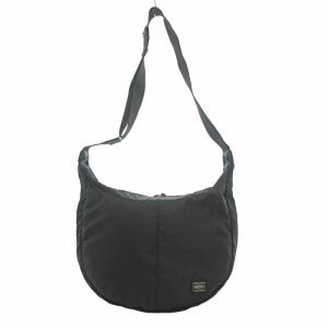 PORTER ショルダーバッグ 斜め掛け クロスボディ ナイロンキャンバス ブラック 黒