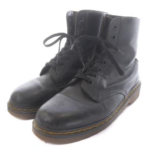 Dr.Martens 8ホールブーツ ショート レースアップ レザー 7 26cm 黒 ブラック 7167 GY01