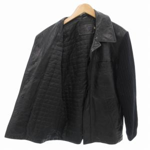 Calvin Klein ジャケット ブレザー 袖切替 M 黒 ブラック