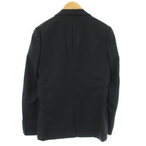 junhashimoto テーラードジャケット 背抜き シングル センターベント 2 M 黒 ブラック JKT014 WOL13