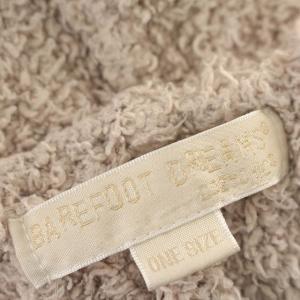 BAREFOOT DREAMS ルームウェア ポンチョ ロング パーカー ベージュ F