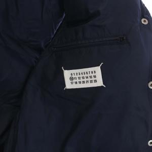 Martin Margiela 10 ここのえ 07AW ダウンベスト アウター スタンドカラー 46 30 AM053 ネイビー