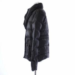 GIVENCHY ボリュームネック ダウンジャケット アウター ナイロン 34 XS 黒 ブラック