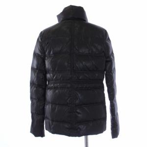 GIVENCHY ボリュームネック ダウンジャケット アウター ナイロン 34 XS 黒 ブラック