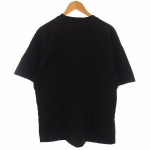 PALACE Tシャツ カットソー 半袖 クルーネック プリント XL 黒 ブラック
