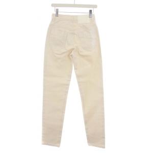 MM6 Maison Margiela コーティングパンツ ボタンフライ 38 S アイボリー S62LB0078