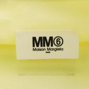 MM6 Maison Margiela 4ハンドル トートバッグ キャンバス ライトグリーン SB5WC0001